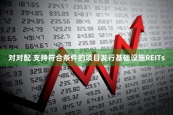 对对配 支持符合条件的项目发行基础设施REITs